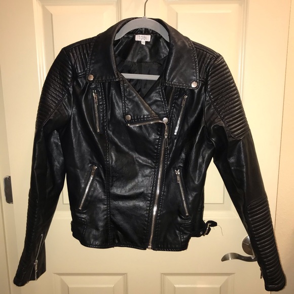 Tobi Jackets & Blazers - Tobi Black Leather Jacket